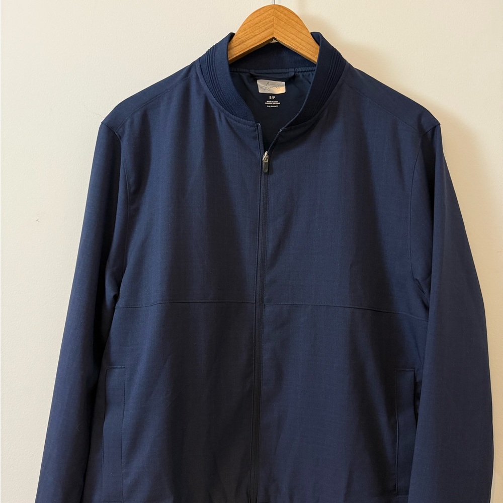 Greg Norman Performance Golf Jacket | Size Small | NWT, dark navy